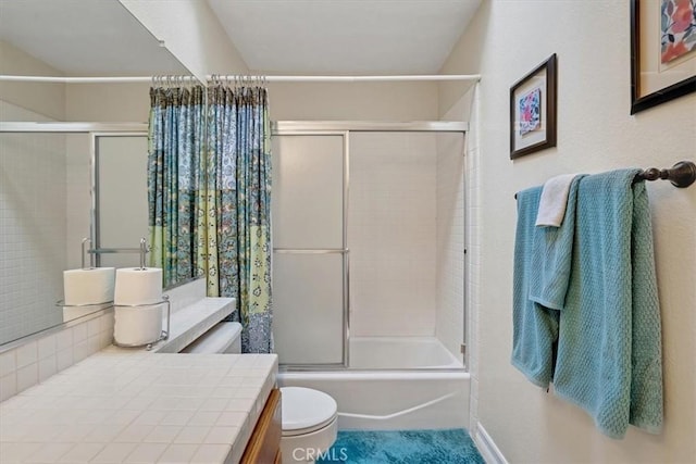 2279 Calle Liseta, San Dimas, CA 91773 - bathroom featuring vanity and bath / shower combo with glass door