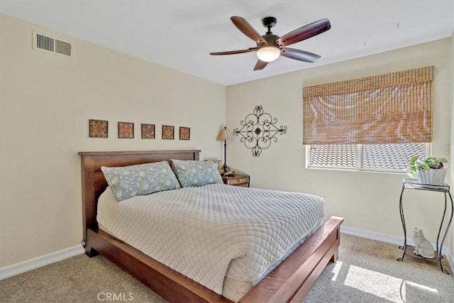 2279 Calle Liseta, San Dimas, CA 91773 - carpeted bedroom featuring baseboards and ceiling fan