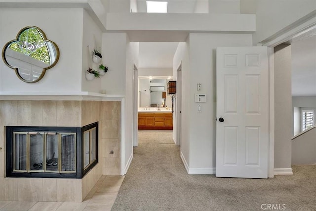 2279 Calle Liseta, San Dimas, CA 91773 - hall featuring light carpet