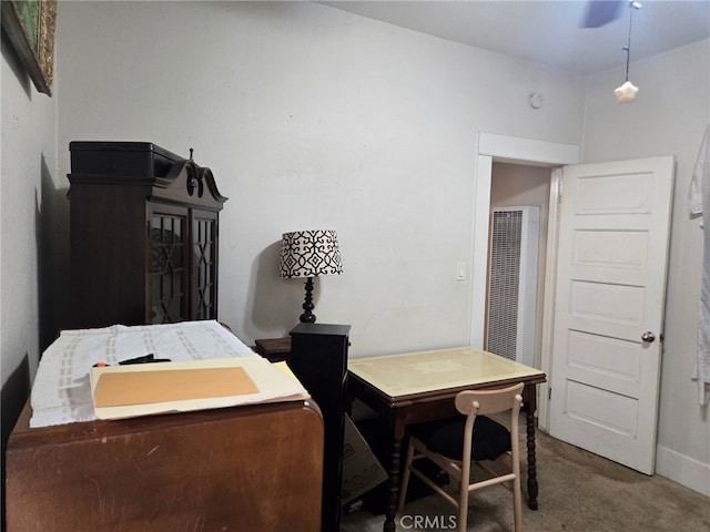 1121 Gladys Ave, Long Beach, CA 90804 - carpeted office space featuring a heating unit and baseboards