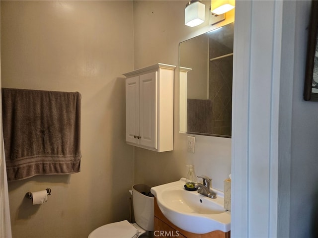 1121 Gladys Ave, Long Beach, CA 90804 - full bathroom featuring vanity, toilet, and a shower