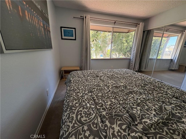 3381 Bandit Cir, Huntington Beach, CA 92649 - bedroom with carpet floors and a textured ceiling