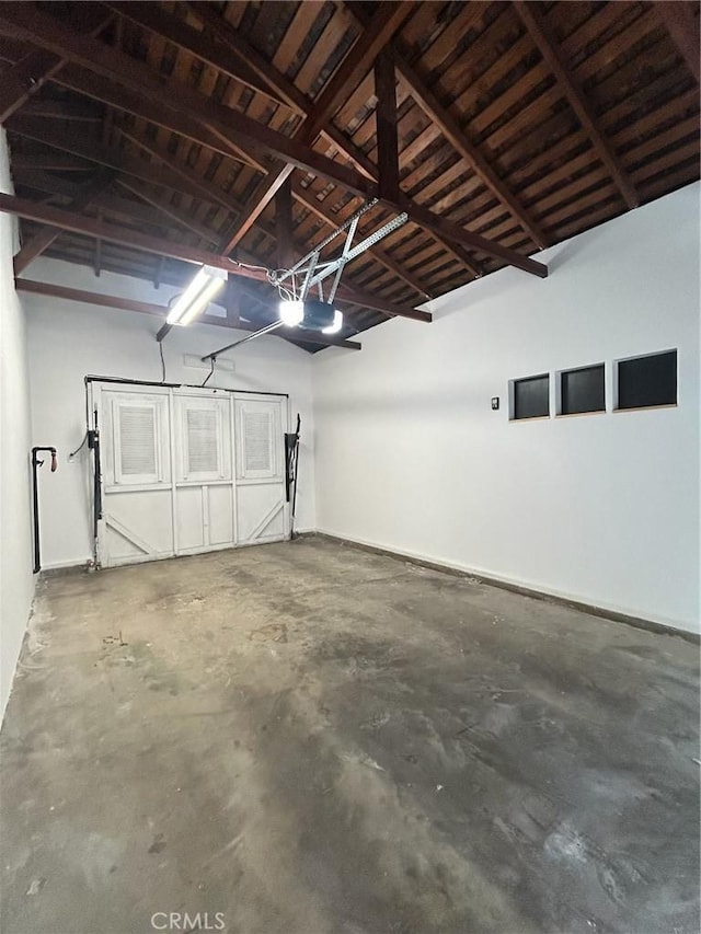 3275 N D St, San Bernardino, CA 92405 - garage featuring a garage door opener