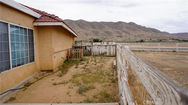 9322 Candlelight St, Apple Valley, CA 92308 - view of yard with a mountain view