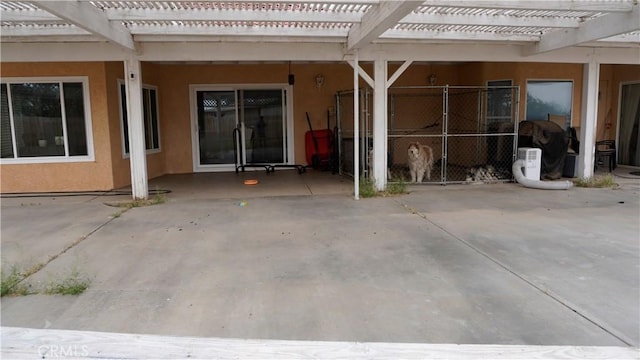 9322 Candlelight St, Apple Valley, CA 92308 - view of patio featuring a pergola