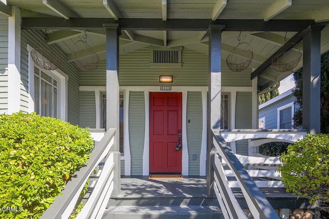 3115 Evelyn St, La Crescenta, CA 91214 - property entrance with a porch