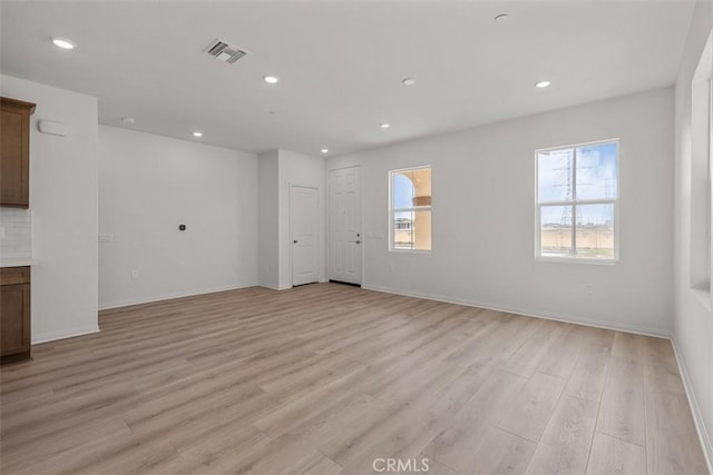 16017 E Preserve Loop, Chino, CA 91708 - unfurnished room with light wood-type flooring and recessed lighting