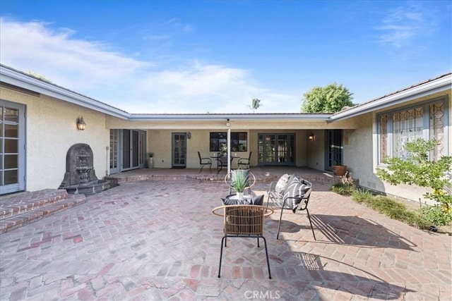 1130 Hidden Springs Ln, Glendora, CA 91741 - view of patio with french doors