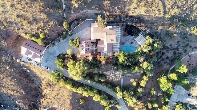 33710 Santiago Rd, Acton, CA 93510 - aerial view of property and surrounding area