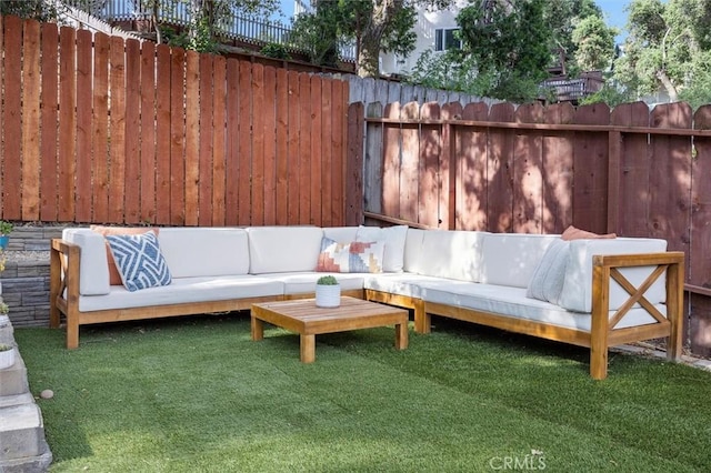6950 Navarette Ave, Atascadero, CA 93422 - wooden terrace with an outdoor hangout area