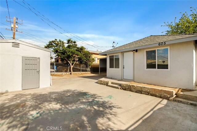 605 E Fredricks St, Barstow, CA 92311 - view of yard with a patio and an outdoor structure