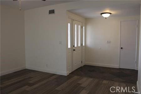 1679 N 2nd Ave, Upland, CA 91784 - foyer entrance with wood finished floors and baseboards