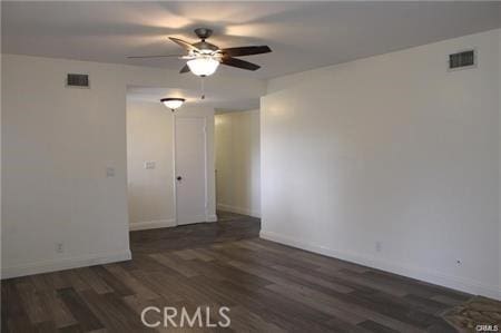 1679 N 2nd Ave, Upland, CA 91784 - spare room featuring wood finished floors and a ceiling fan