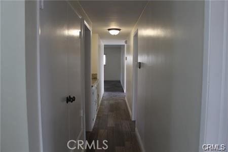 1679 N 2nd Ave, Upland, CA 91784 - hall featuring baseboards and dark wood-type flooring