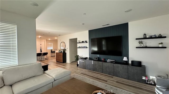 1416 Vigilant, Carson, CA 90746 - living room featuring wood finished floors