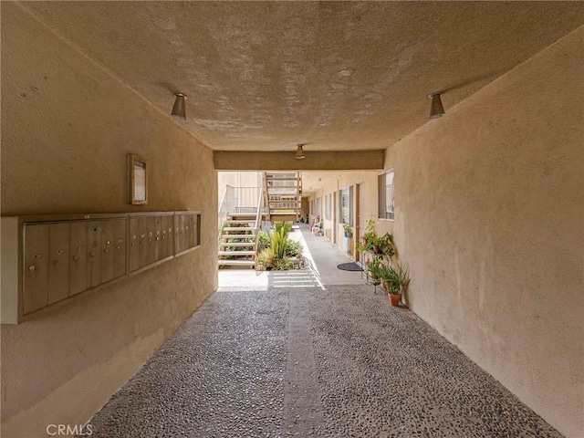 7049 Vassar Ave, Canoga Park, CA 91303 - corridor featuring mail area