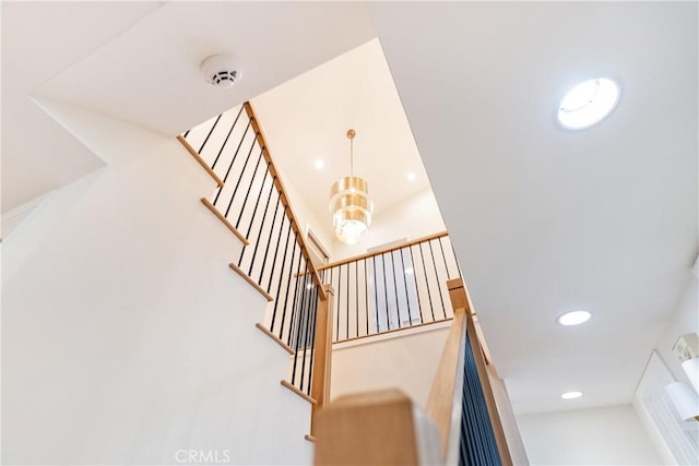 5144 Meadow Wood Ave, Lakewood, CA 90712 - stairs with recessed lighting
