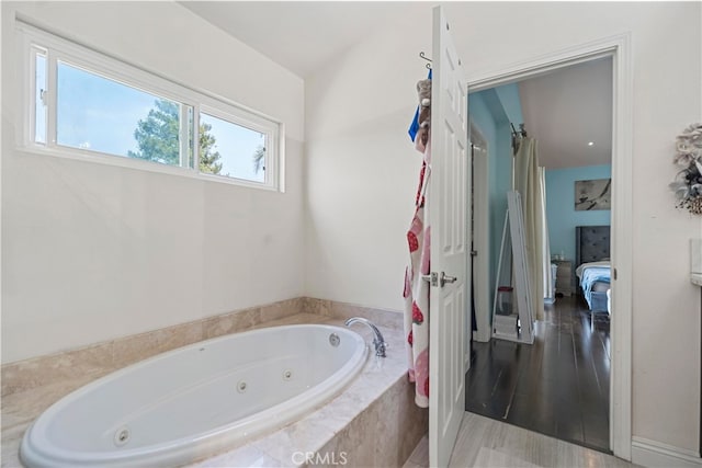 2350 Robert Rd, Rowland Heights, CA 91748 - ensuite bathroom featuring a tub with jets