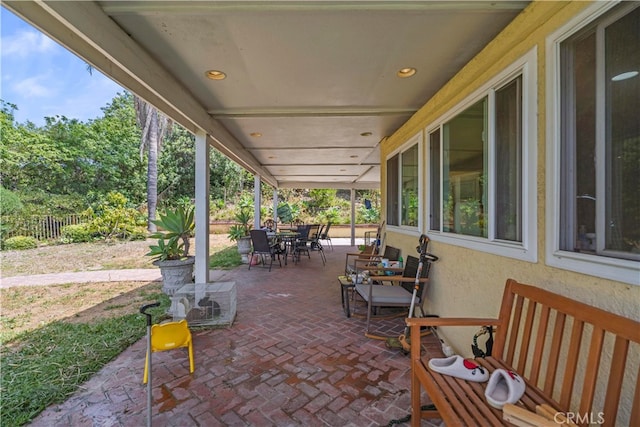 2350 Robert Rd, Rowland Heights, CA 91748 - view of patio / terrace featuring outdoor dining space