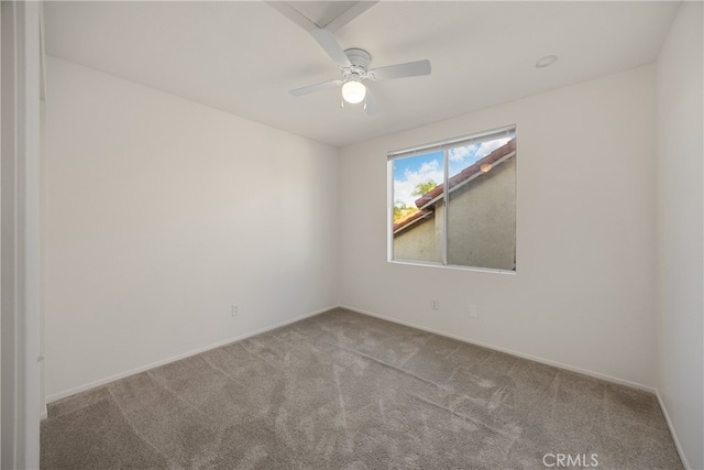 27472 Swallow Ct, Temecula, CA 92591 - carpeted spare room featuring baseboards and a ceiling fan