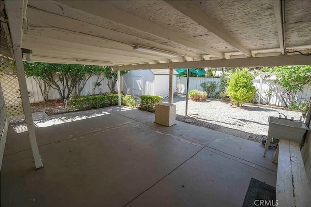 14194 De Sota Dr, Victorville, CA 92392 - fenced backyard featuring a patio area