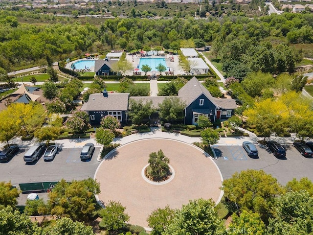24802 Sandy Trail Pl, Menifee, CA 92584 - bird's eye view of a pool