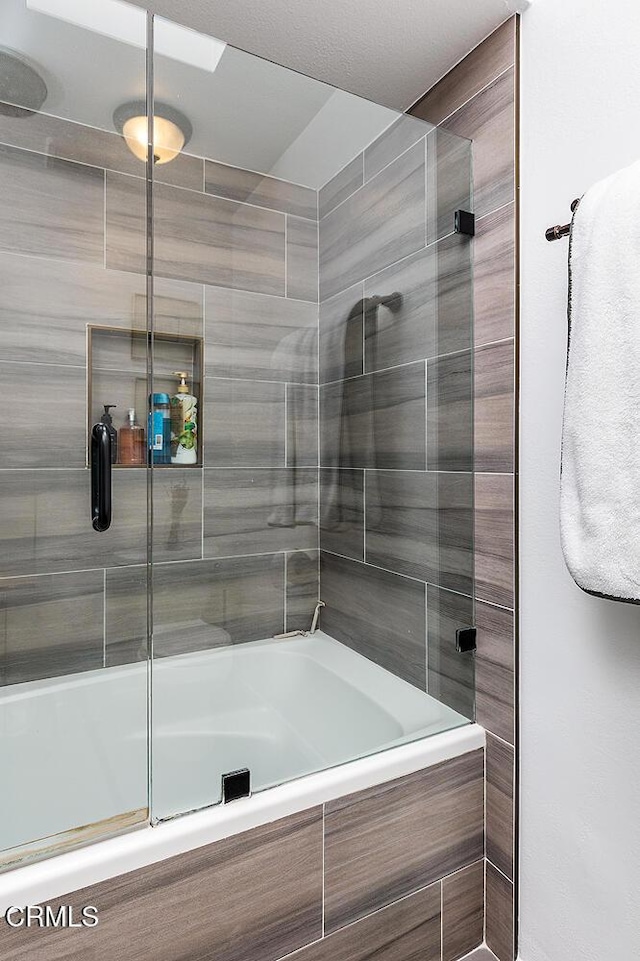 4210 Via Arbolada Unit 308, Los Angeles, CA 90042 - full bath with shower / bath combination with glass door