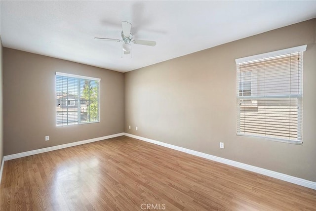 39766 Pinedale Way, Murrieta, CA 92562 - empty room featuring light wood-style floors and a ceiling fan