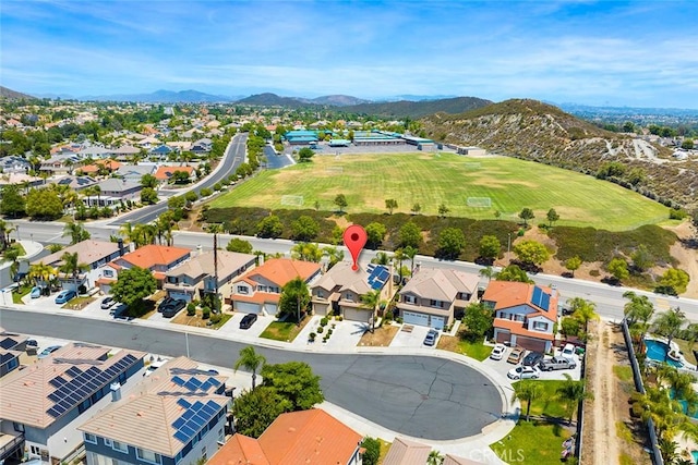 39766 Pinedale Way, Murrieta, CA 92562 - aerial view of residential area featuring a mountainous background