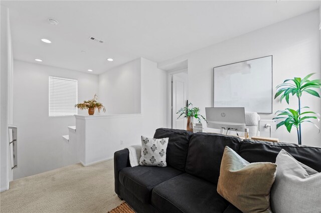 2851 Menorca Cir, Corona, CA 92881 - living room with carpet and recessed lighting
