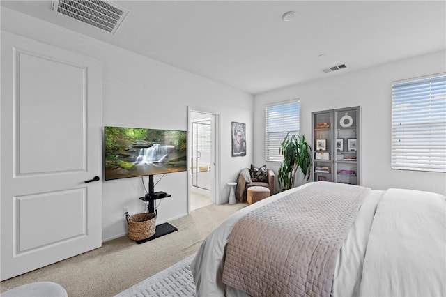 2851 Menorca Cir, Corona, CA 92881 - carpeted bedroom with ensuite bath