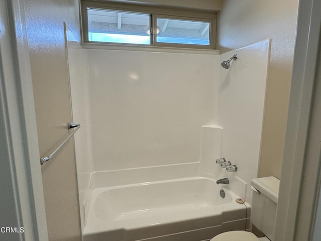 1797 E Avenida De Las Flores, Thousand Oaks, CA 91362 - bathroom with toilet, washtub / shower combination, and plenty of natural light