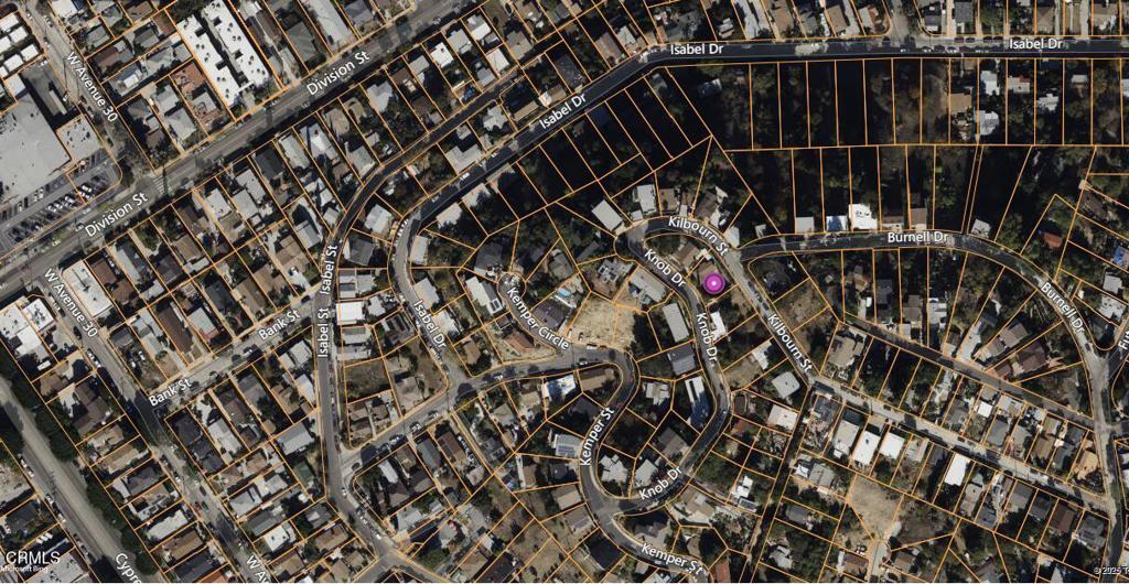 1830 Kilbourn St, Los Angeles, CA 90065 - aerial overview of property's location