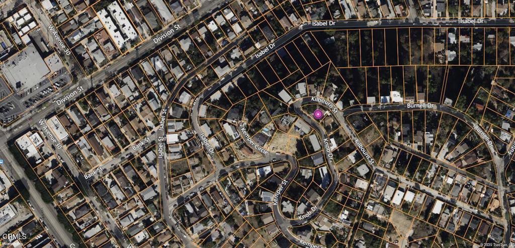 1838 Kilbourn St, Los Angeles, CA 90065 - aerial view of property's location