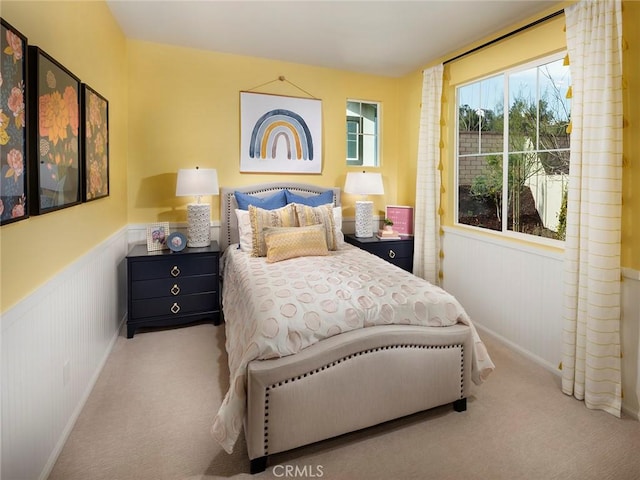 35390 Garcia St, Beaumont, CA 92223 - bedroom with carpet floors and wainscoting