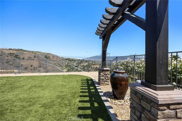 21925 Heatheridge Dr, Yorba Linda, CA 92887 - view of yard with a mountain view