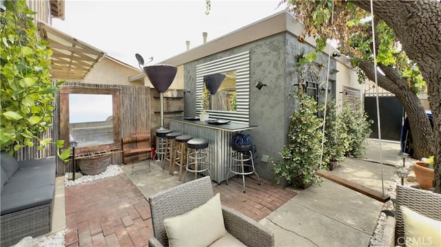 8601 Burnet Ave Unit D, North Hills, CA 91343 - view of patio / terrace