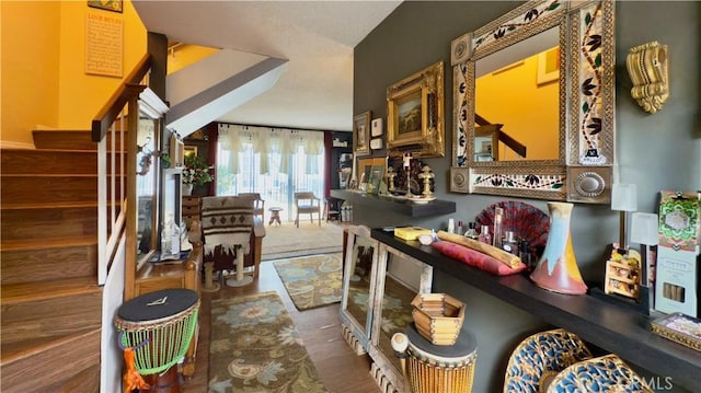 8601 Burnet Ave Unit D, North Hills, CA 91343 - corridor featuring stairway