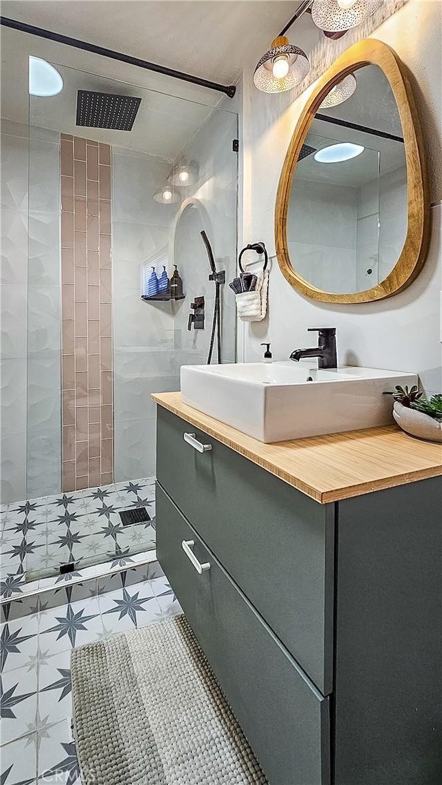 71522 Winters Rd Unit 29, Palms, CA 92277 - bathroom with vanity and walk in shower