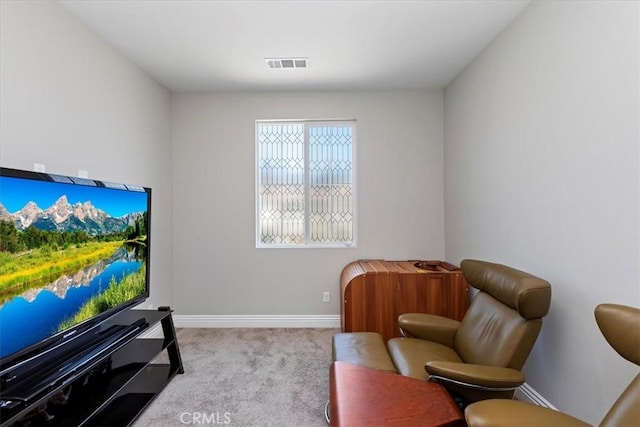 11313 Atlas Ct, Corona, CA 92883 - sitting room featuring carpet floors and baseboards
