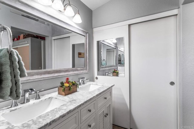 4610 Los Alamos Way Unit C, Oceanside, CA 92057 - bathroom featuring double vanity