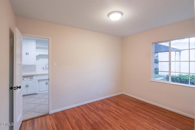 139 Spanner St, Monrovia, CA 91016 - spare room with light wood finished floors and baseboards