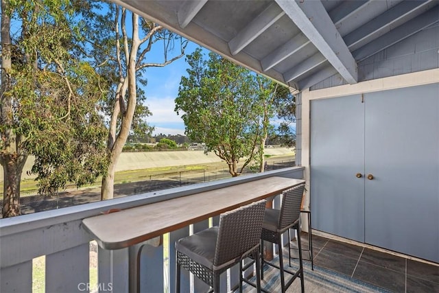 25611 Quail Run Unit 18, Dana Point, CA 92629 - view of patio / terrace with a balcony