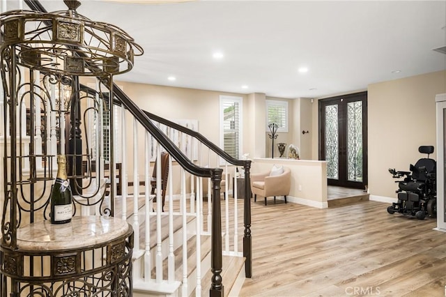 38 Tessera Ave, Lake Forest, CA 92610 - foyer featuring wood finished floors, baseboards, and recessed lighting