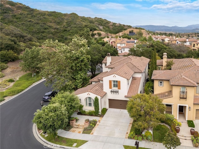21 Corte Lomas Verdes, San Clemente, CA 92673 - aerial perspective of suburban area with a mountainous background