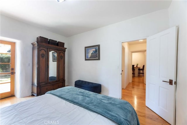 1615 Halsey St, Redlands, CA 92373 - bedroom featuring light wood-style floors