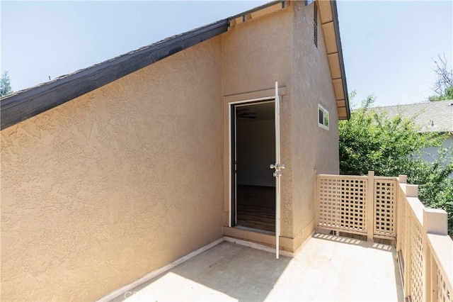 3117 Andre Ln, Turlock, CA 95382 - doorway to property with stucco siding
