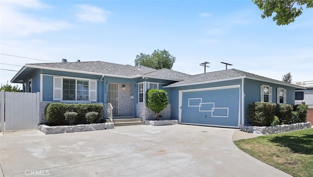 15403 Domart Ave, Norwalk, CA 90650 - ranch-style house with driveway and stone siding