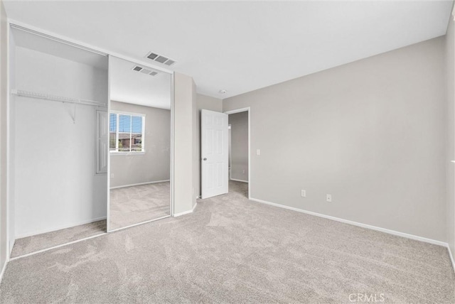 46186 Via Ln, Tranquila, Temecula, CA 92592 - unfurnished bedroom featuring carpet flooring, a closet, and baseboards