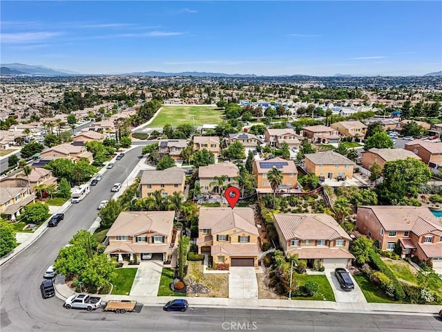 46186 Via Ln, Tranquila, Temecula, CA 92592 - aerial perspective of suburban area featuring a mountain backdrop
